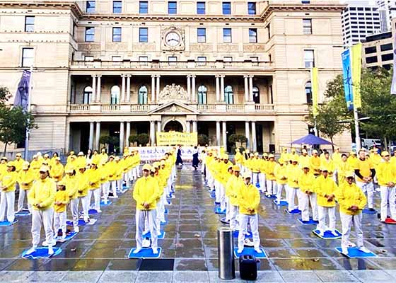 Image for article أستراليا: الاحتفال بيوم الفالون دافا العالمي في سيدني