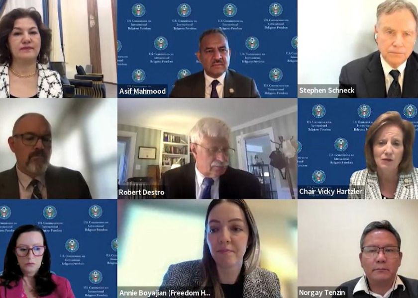 Image for article جلسة استماع اللّجنة الأمريكيّة للحريّة الدينيّة الدوليّة تُدين اضطهاد الحزب الشيوعيّ الصينيّ للفالون غونغ وأنظمة عقائديّة أخرى